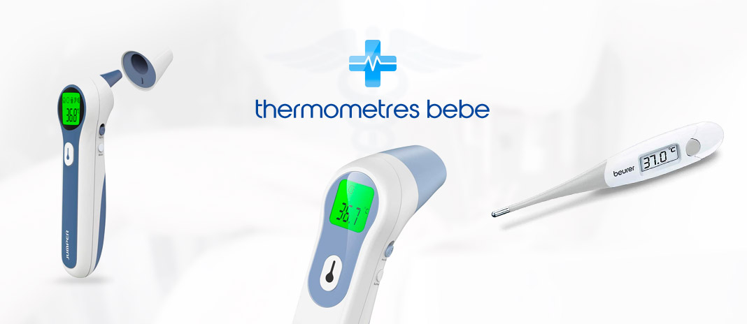 Thermomètre bébé Beaba Thermomètre 'Thermobip' à embout souple Béaba  coloris Bleu nuit