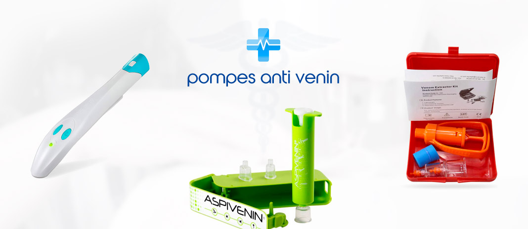 Aspivenin : le geste d'urgence anti-venin - Pompe anti-venin - Robé vente  matériel médical